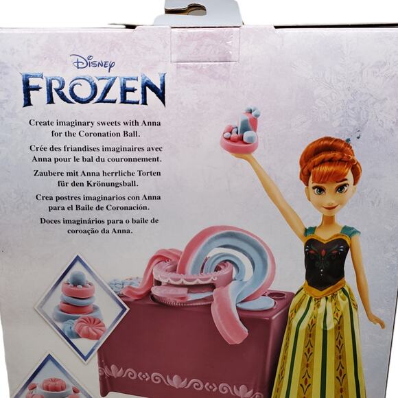 Disney Frozen Anna's Dessert Decorator Play-Doh Set Anna Doll Set RARE HTF - Picture 7 of 9